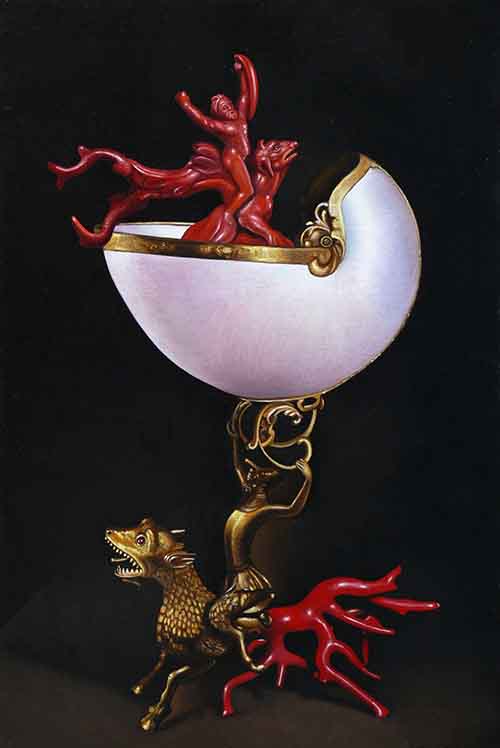 8-nautilus-ad-ambras-mail-olio-su-tela-80x120cm Antonio Sciacca: NAUTILUS ad ambras olio su tela 80 x 120 cm