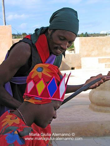 oya-y-oggun-copy Oyá Yansá y Oggún en el Castillo de San Severino - Matanzas. (Cuba)
