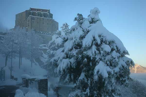 sacra-di-san-michele © Carlo Avataneo: LA SACRA DI SAN MICHELE IL GIORNO DI NATALE