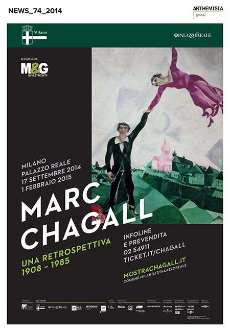 CHAGALL palazzo reale MILANO.