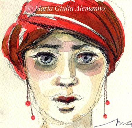 CHANGO - DONNE ORECCHINI ROSSI part copy