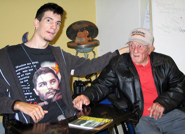 Guido Nasi con Alberto Granado nel settembre 2008 a Torino